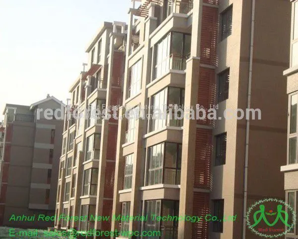 Wood Plastic Composite Exterior Wall Panel