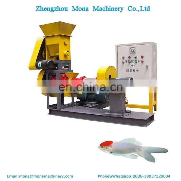 Low Consumption Floating Fish Feed Extruder, Fish Feed Pellet Mill, Pet Feed Pellet Machine photo-3