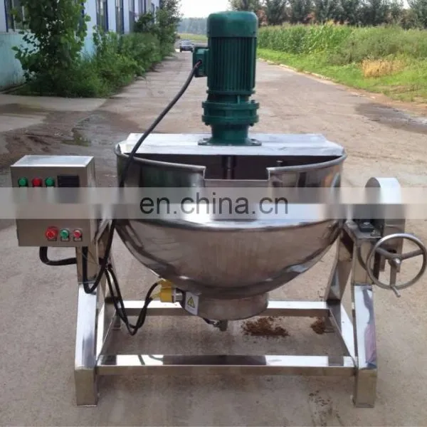 Stainless Steel Steam Electrical Heating Jacket Cooking Kettle for Sale photo-4