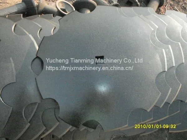 Harrow Parts Blades, Notched Disc Blades photo-2