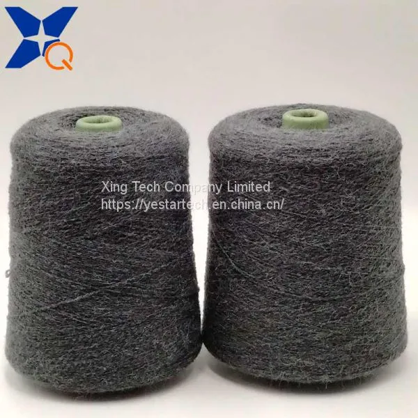 Clamp Design and Color Black Carbon Inside Filaments 200D Twist With 3 Plies Nm30 100% Bulky Acrylic Staple Fiber for Conductive-XT11760 photo-4