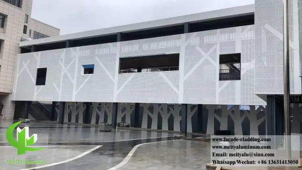 Factory Price 3.0mm Aluminum Facade Solid Aluminum Panel Metal Cladding Panel Supplier in Foshan, China photo-2