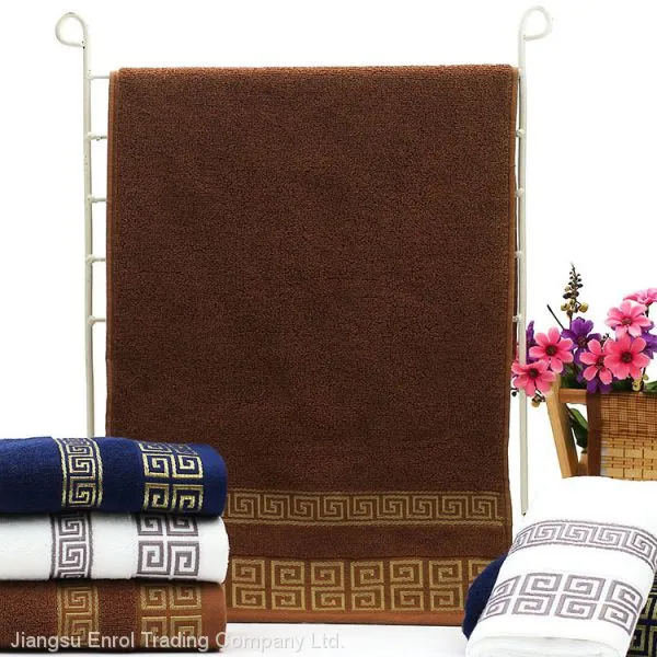 100% Cotton High Quality Luxury Soft Embroidered Hotel Towels photo-2