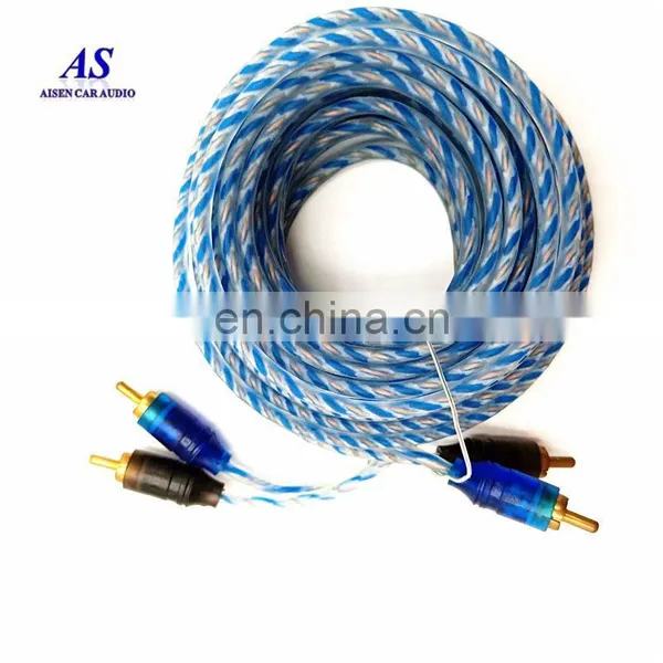 OFC RCA Cables Car Audio Rca Cables Length 17ft 4 Channel photo-3