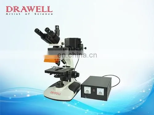 Drawell 2002H Lab And Medical Trinocular Fluorescent Microscope photo-3