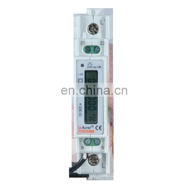ADL10-E/C Din Rail Single Phase Energy Meter With RS485 Modbus photo-2