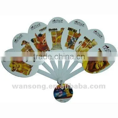 Fancy Design Summer PP Fan Portable Plastic pp Hand Fan photo-5