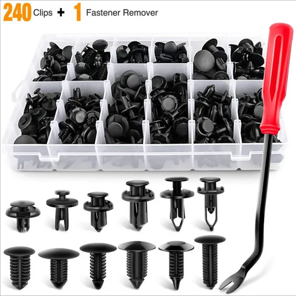 Push Pin Rivets Nylon Snap Rivet Fasteners 415pcs/set Car Auto Push Pin photo-3