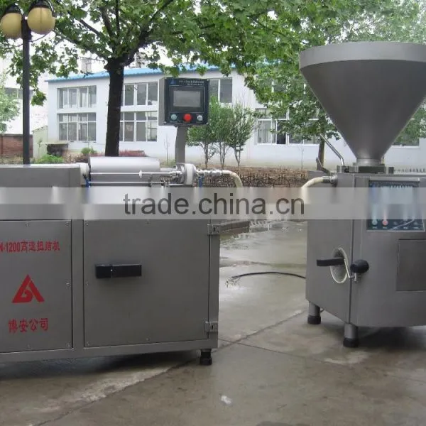 Sausage Making Machine With High Speed Twister photo-4