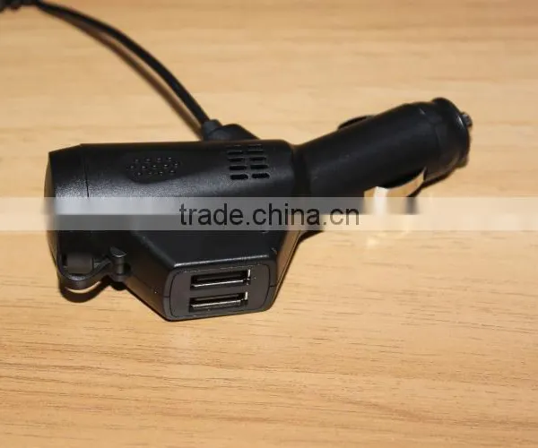 2-port Hot Sales 2015 Universal Car Charger Sprial Cable photo-6