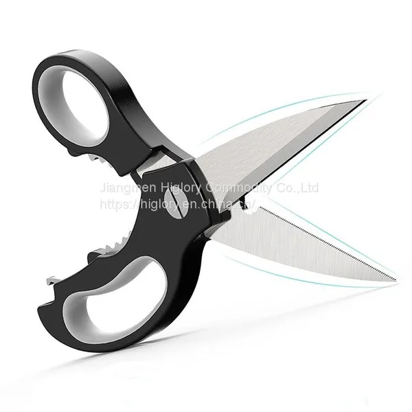 Heavy Duty Utility Kitchen Scissors With Bottle Opener Kitchen Shear photo-2