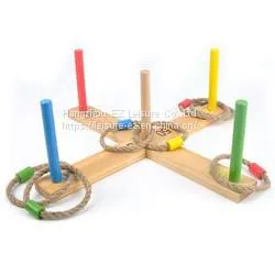 Wooden Yard Game Custom Ring Toss Game photo-2