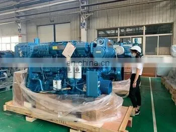 Brand New 6 Cylinder In-line Water Cooler Weichai WHM6160 Marine Engine photo-4