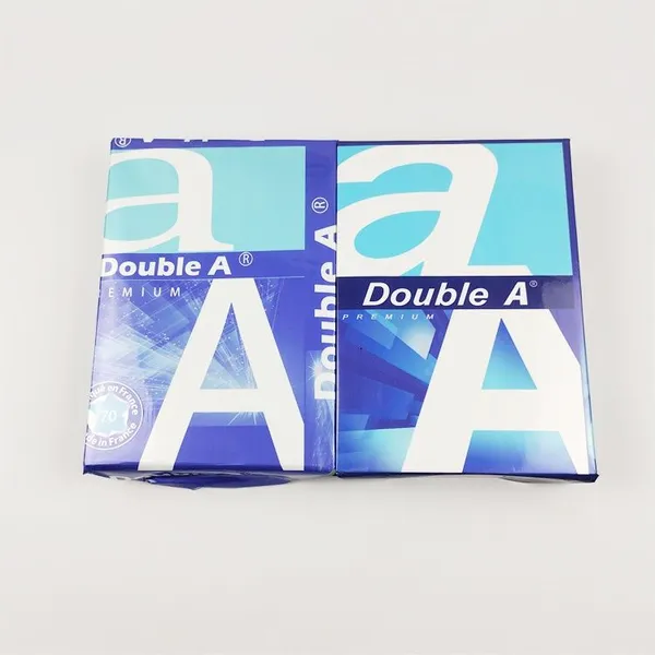 Copy Paper DOUBLE A4 80 Gsm 70 Gsm 500 Sheets China Manufacturer MAIL+kala@sdzlzy.com photo-2
