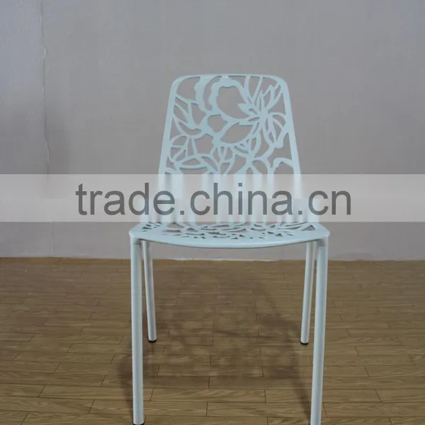 Aluminum Outdoor Furniture Modern Hollow Forest Garden Chair Quality Choice photo-2