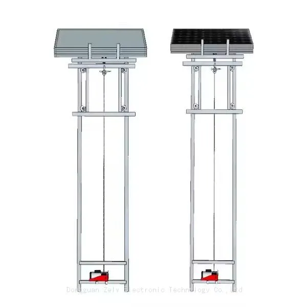 Household Electric Vertical Cargo Elevator Lift Doors and Windows Lifting Solar Panel Lift photo-5