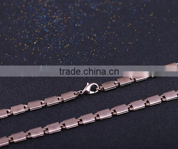 Popular Directly Yiwu Jewelry Factory Gold Plated Chain Necklace For Mens photo-6