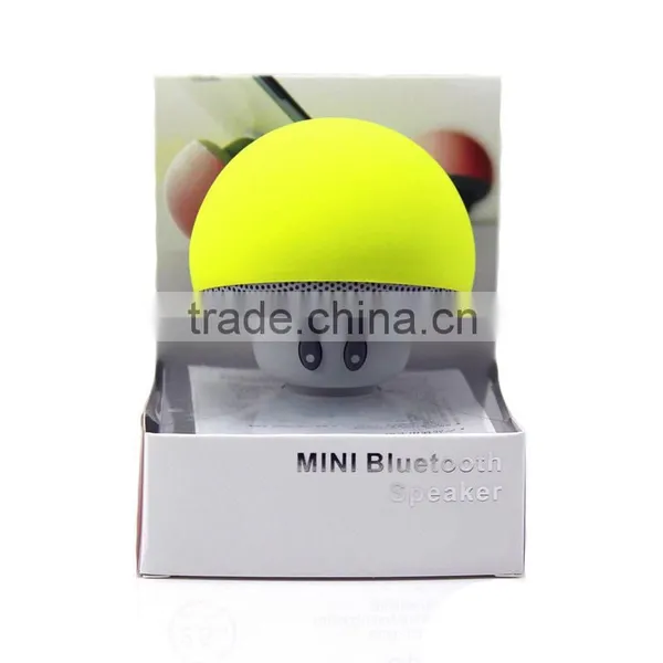 2016 High Quality Mini Portable Cute Mushroom Bluetooth Speaker Supplier's Choice photo-6