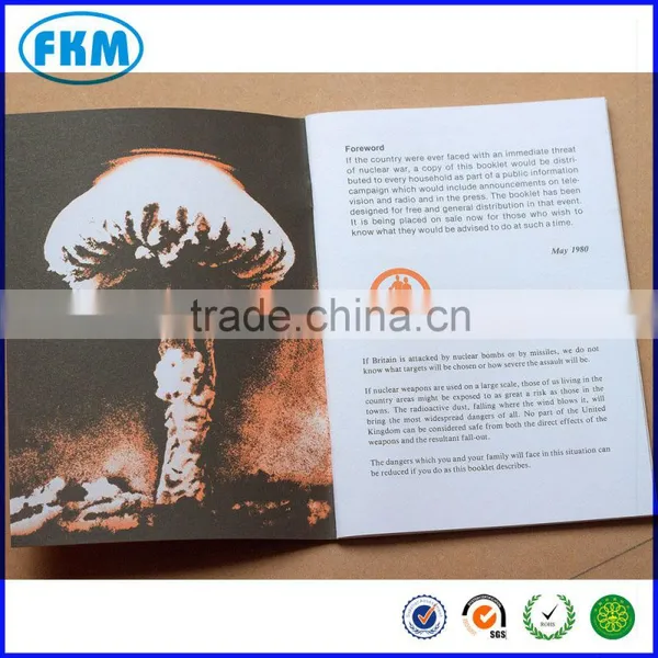 Factory Directly Sale A3 A4 A5 A6 Booklet Printing in China photo-5