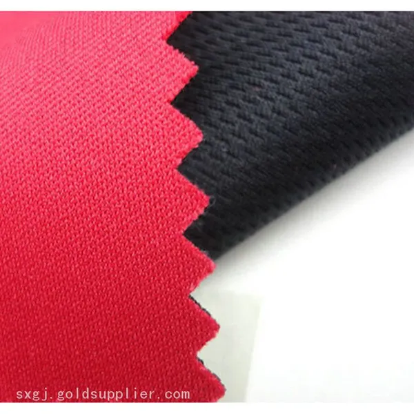 Breathable Knitted Bonded Bird Eye Mesh Fabric photo-5