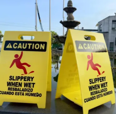 Outdoor PP Fluted Safety Sign – Durable Warning Marker for Hazard Areas photo-2