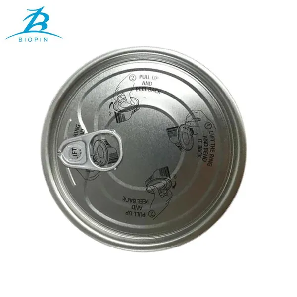 OEM 102mm 403# Aluminium Tuna Full Open Aperture Beverage Lid for Sealing Canned Tuna Fish photo-5