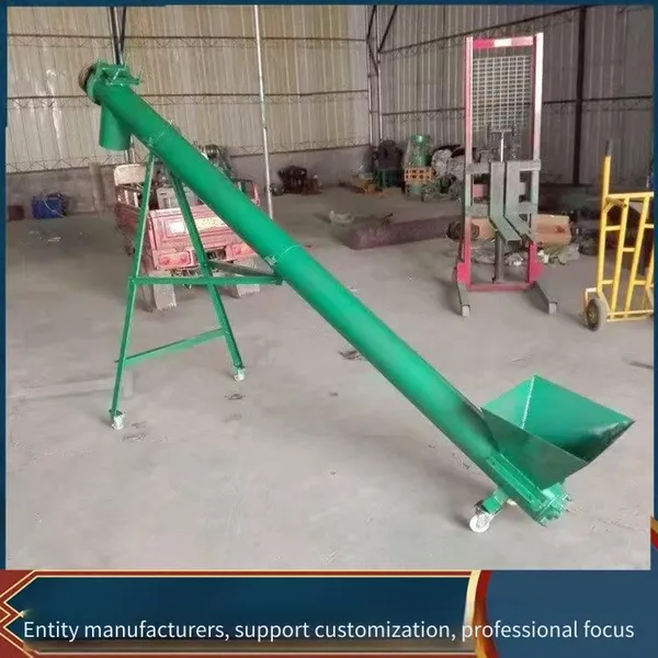 6-meter-long Inclined Material Lifting Machine, Auger Twin-shaft Conveyor, Tl219 Tube Mixing Tank Automatic Feeding Machine