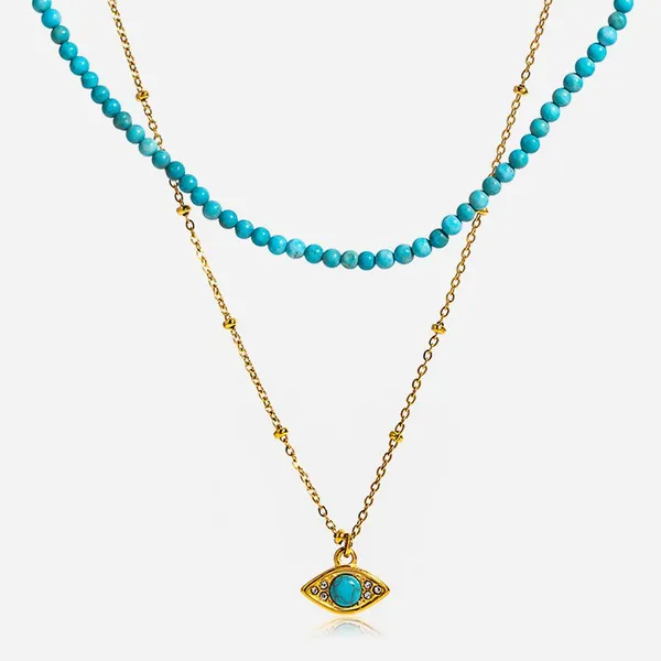 Non-Tarnish Stainless Steel Necklace With 2-Year Color Retention Guarantee photo-2