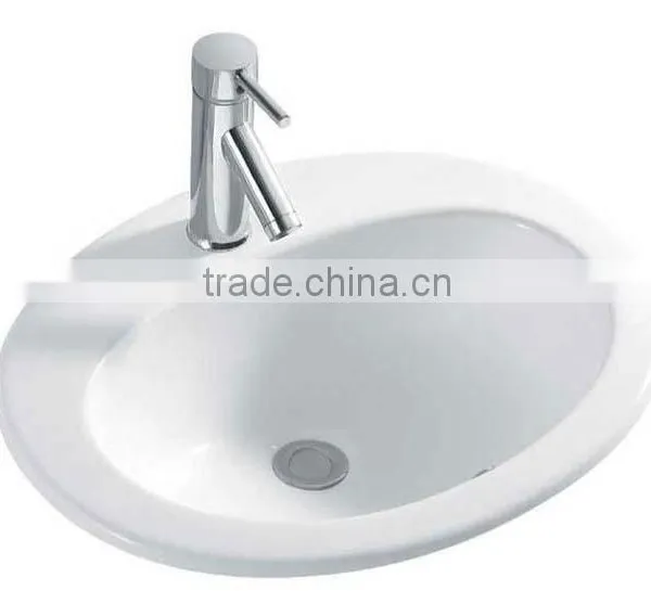 Nice Style Ceramic Above Counter Basin, Bathroom Basin