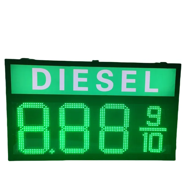 USA 8.889/10 Red Green LED Gas Price Changer Gas Station Display Screen Sign photo-5