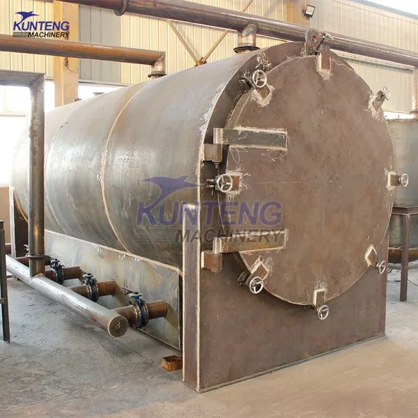 Coconut Shell Carbonization Furnace Wood Pyrolysis Charcoal Making Machine EPC photo-2