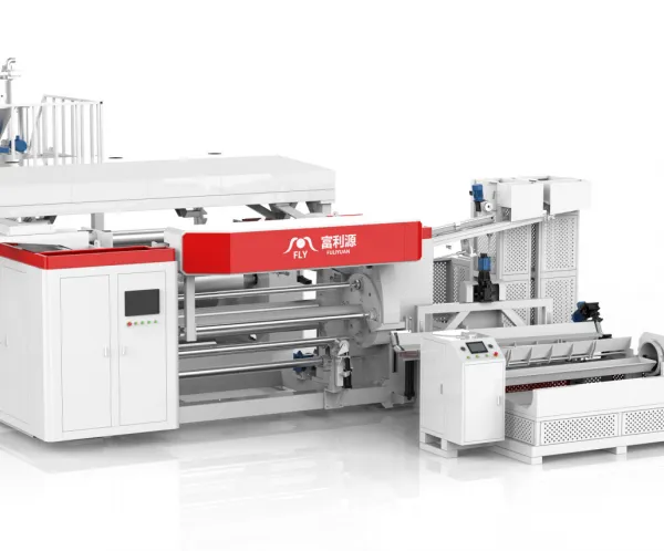 Big Capacity Energy Saving Operation Easy FLY 1800 PVC Cling Film Machine photo-3