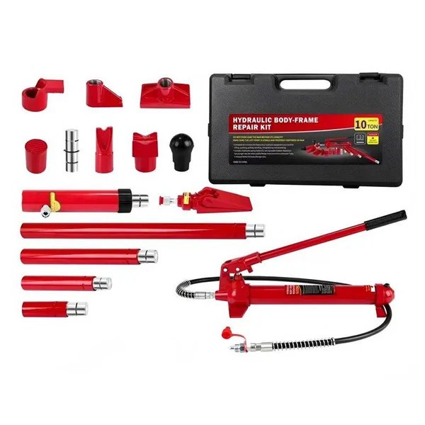 10 Ton Porta Power Kit, Hydraulic RAM With Pump, Car Jack photo-2