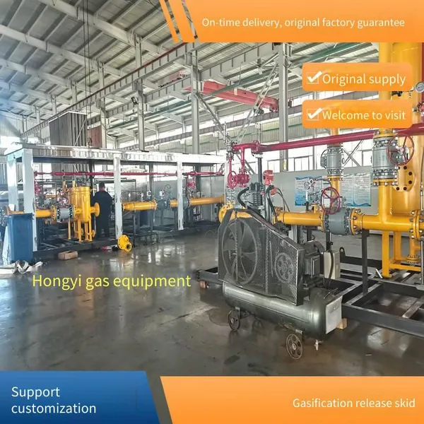 Hongyi Gas Pressure Regulating Cabinet, Pressure Regulating Box, Natural Gas Pressure Regulating and Metering Skid, Compliant With National Standards and Comes With Inspection Report photo-2