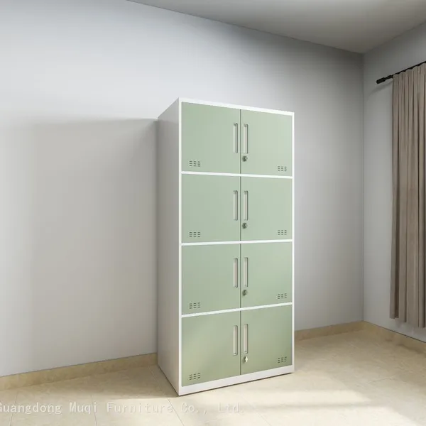 Metal Storage Locker and Wardrobe Cabinet for Student Dormitory, School and Institutional Furniture Projects photo-4