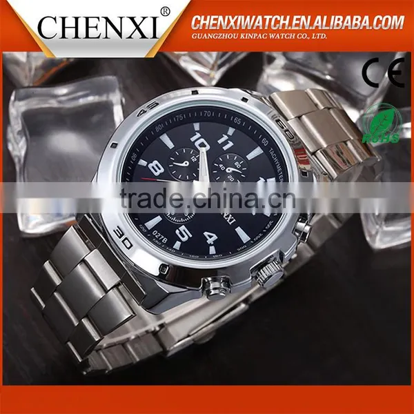 Made In China Factory Price Japan Movt Quartz Watch Stainless Steel Back photo-3