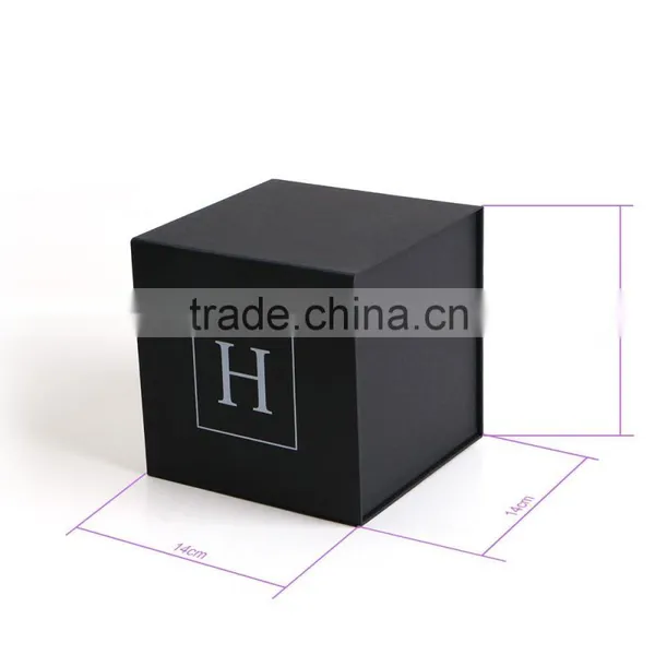 Black Cardboard Paper Box Packaging, Foldable Carton Box Packaging Full Color Gift Box photo-5