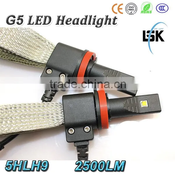Single Beam 20w g5 Led Headlight 12v-24v LED Auto h9 Headlight Kit photo-2