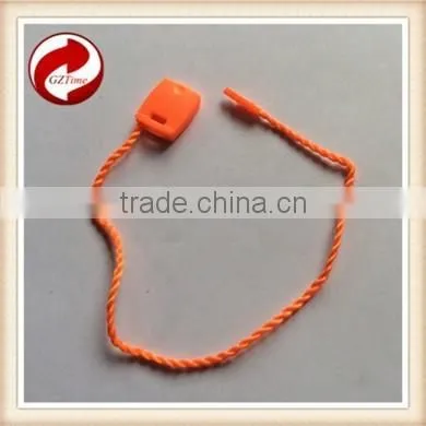Quality String Seal Tag, Hang Tag String, Garment Plastic Seal Tag/ Fluorescent Orange String Seal String Tennis photo-3