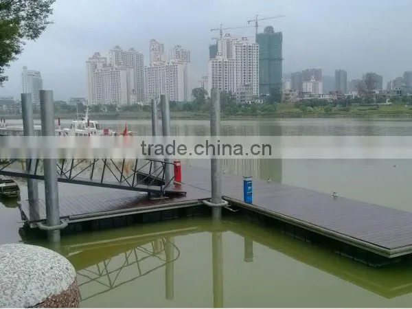 Marina Dock With Merbau Decking