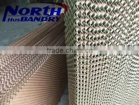 7090/5090 Competitive Price Evaporative Cooling Pad/evaporative Cooling Cellulose Pad Cooler for Poultry House/green House photo-3