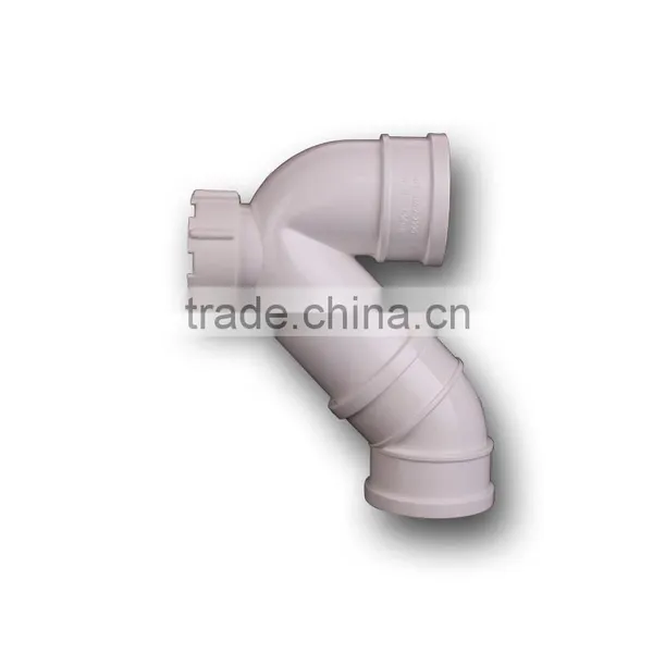 Good Quality Strongly Pvc P-type Gully Trap With Door Fittings photo-4