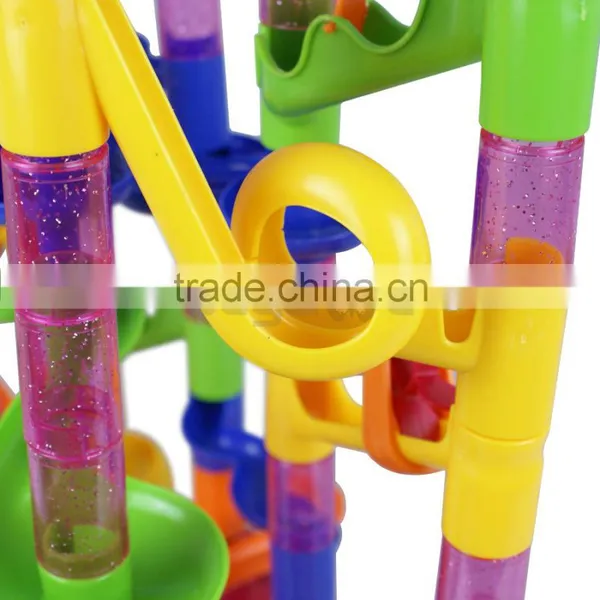 Deluxe Marble Race Marble Run Play Set Game 105 Pcs Kids Toys Promotes Dexterity photo-3