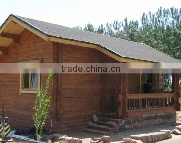 Fast Assembled Wooden Prefab House, Log Cabin