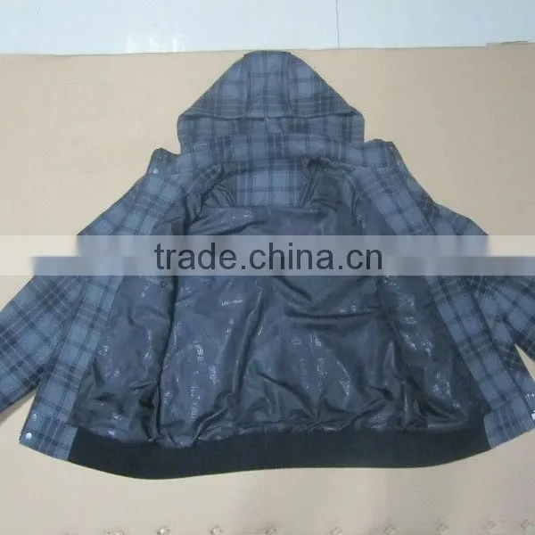 Checked Printed Men Jacket photo-3