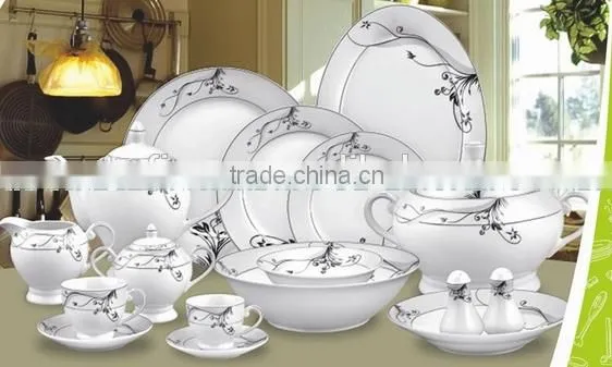 High Grade Porcelain Chinaware Set With Color Box/chinaware Set Ceramic Dinnerware photo-2