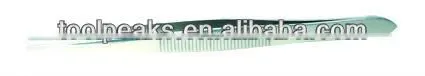 Diamond Stainess Steel Tweezers With Spliner