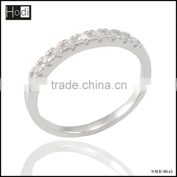 Fashionable Silver Jewelry New Design Ladies Finger Ring