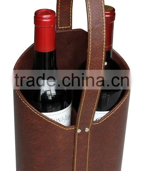 Luxury Leather Wine Case photo-5