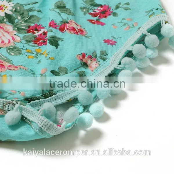 Wholesale KAIYA Newborn Bodysuit Baby Romper Flower Cotton Infant Clothing photo-5